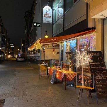 Glühwein und Reibekuchen to go